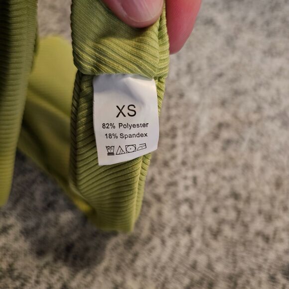 New Green Underwire Triangle Bikini Spaghetti Pushup Swimsuit Cheeky Two Piece - Picture 7 of 9